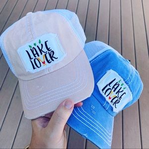 DUSTY PINK Lake Lover Baseball Cap